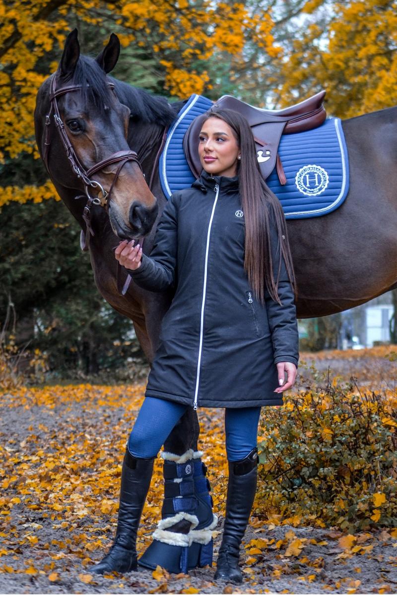 HENRY equestrian - Harcour - Υποσάγμα dressage Karembar μπλε Lagoon
