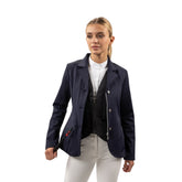 HENRY equestrian - Harcour - Pack Γυναικείο σακάκι αγώνων Kanji + θώρακα Airbag - Navy