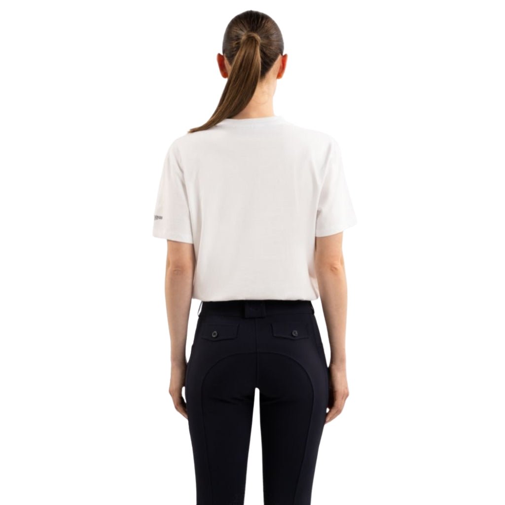 HENRY equestrian - Harcour - Γυναικείο κοντομάνικο μπλουζάκι Munchen EEF - white