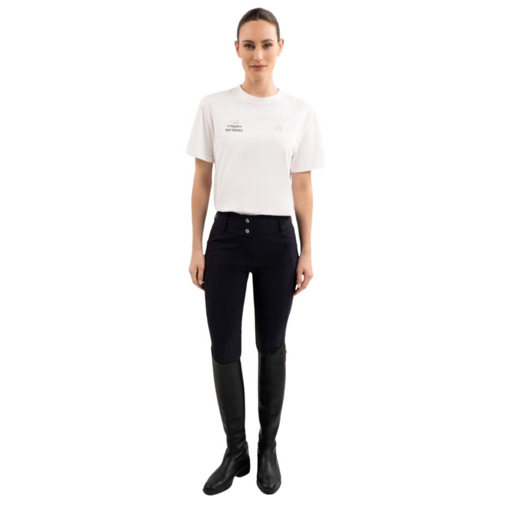 HENRY equestrian - Harcour - Γυναικείο κοντομάνικο μπλουζάκι Munchen EEF - white