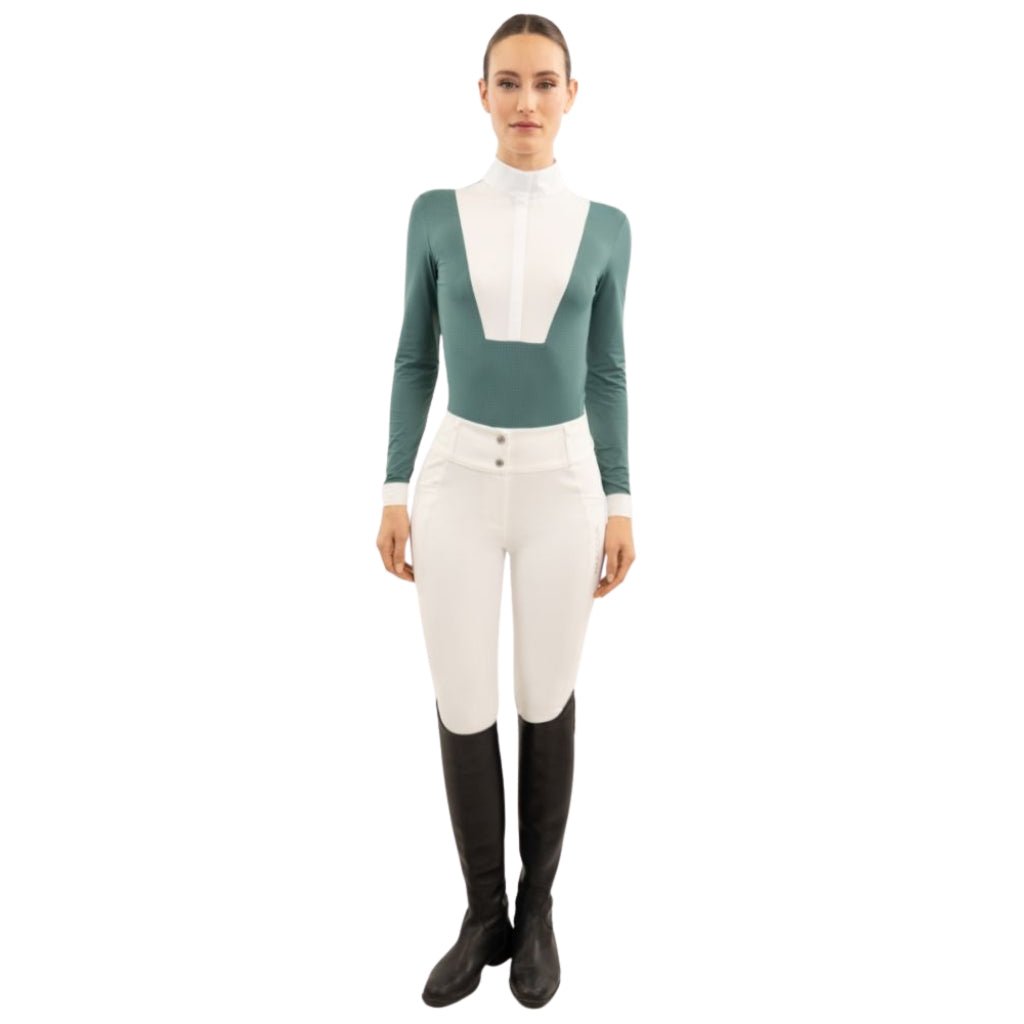HENRY equestrian - Harcour - Γυναικείο μακρυμάνικο μπλουζάκι αγώνων Coco - Duck Blue
