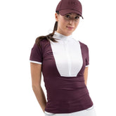 HENRY equestrian - Harcour - Γυναικείο μπλουζάκι αγώνων Shine - Eggplant