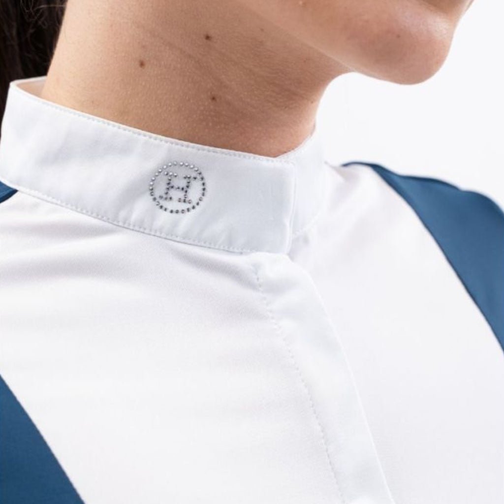 HENRY equestrian - Harcour - Γυναικείο μπλουζάκι αγώνων Shine - Lagoon Blue