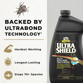 HENRY equestrian - Absorbine - Εντομοαπωθητικό σπρέι Ultra Shield 946 ml