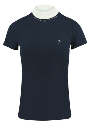 HENRY equestrian - Equitheme - Γυναικείο κοντομάνικο μπλουζάκι αγώνων Efel navy