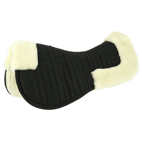 HENRY equestrian - Equitheme - Half pad Teddy μαύρο