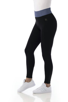 HENRY equestrian - Equitheme - Παιδικό legging ιππασίας Tea pull-on μαύρο