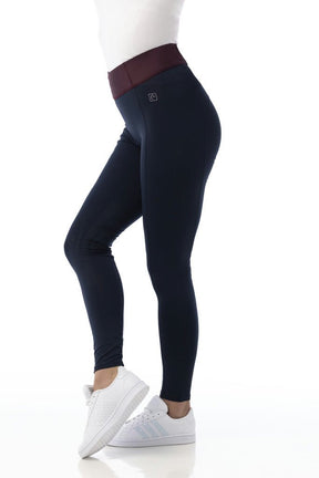 HENRY equestrian - Equitheme - Παιδικό legging ιππασίας Tea pull-on navy