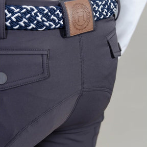 HENRY equestrian - Harcour - Ανδρικό παντελόνι ιππασίας fix system grip Costaso - Dark Grey