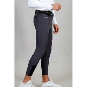 HENRY equestrian - Harcour - Ανδρικό παντελόνι ιππασίας fix system grip Costaso - Dark Grey