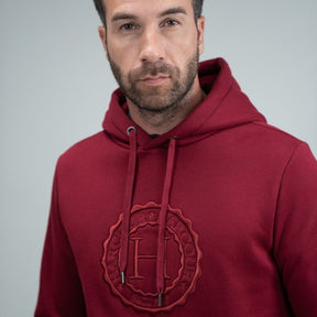 HENRY equestrian - HARCOUR - Hoodie Samy - Rubis