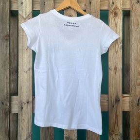 HENRY equestrian - HENRY equestrian - Γυναικείο κοντομάνικο μπλουζάκι HENRY equestrian λευκό