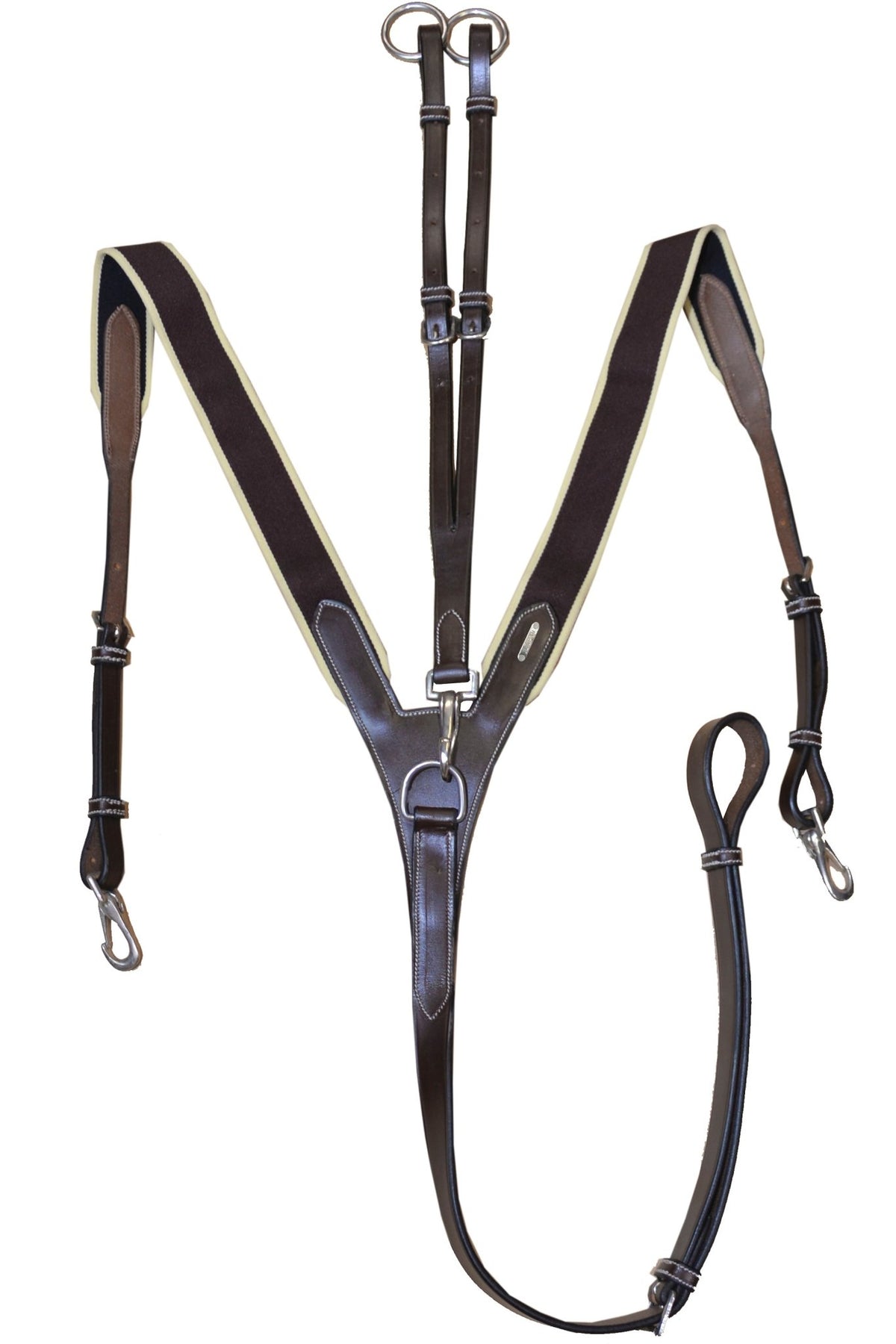 HENRY equestrian - Jump'In - Ελαστικό προστερνίδιο + μαρτινγκάλα One μαύρο