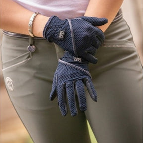 HENRY equestrian - JUMP'IN - Γάντια Airtec - navy